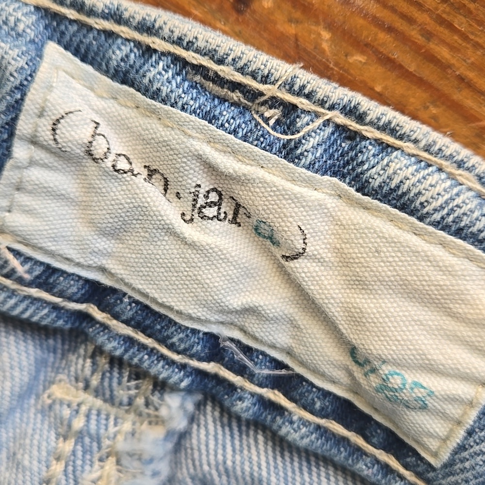 Ban Jara Embroidered Floral Light Blue Denim Jeans - Picture 7 of 8